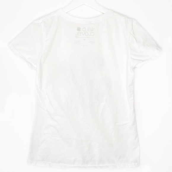 St Patrick’s Day Wild Clover "Feelin' Lucky" Irish Shamrock Clover T-Shirt M - Picture 3 of 3